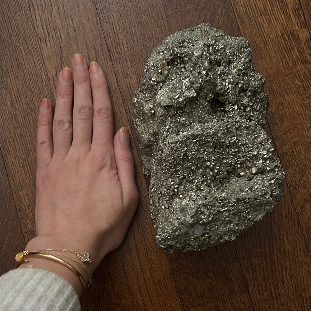 Large Pyrite Crystal Cluster